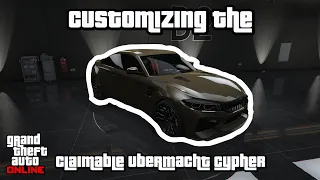 GTA Online - Customizing the *CLAIMABLE* Ubermacht Cypher