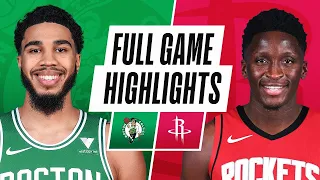 Boston Celtics vs Houston Rockets Full Game Highlights | 2020-21 NBA Season | March 14, 2021