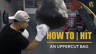 How To | Hit an Uppercut Bag | Boxing