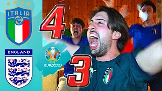 🏆CAMPIONI D’EUROPA!!! 🇮🇹ITALIA 4-3 INGHILTERRA🏴󠁧󠁢󠁥󠁮󠁧󠁿 (d.c.r) | LIVE REACTION ITALIANI HD