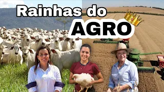 Elas São as Maiores Agropecuaristas do Brasil - As Rainhas do Agro