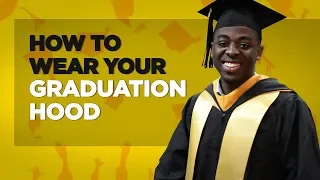 How To Wear Graduation Hood