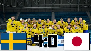 SVERIGE VS JAPAN FINALEN OLYMPISKA SPELEN U16 KVINNOR 2024