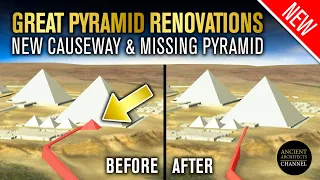 NEW: Moving the Great Pyramid Causeway & the Lost Pyramid of the Trial Passages | Ancient Architects