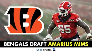 Amarius Mims Selected By Bengals With Pick #18 In Round 1 of 2024 NFL Draft - Instant Reaction