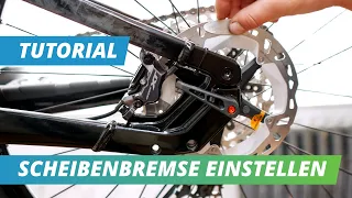 Scheibenbremse mit Montagelehre einstellen | Elektrofahrrad24.de