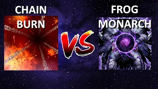 Chain burn vs Frog monarch | Edison Format | Dueling Book