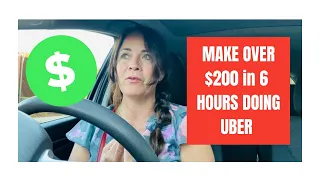 How I earned over $200 + doing Uber in less than 6 hours #delivery #deliveryjobs  #uberdriver #uber