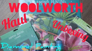 Diamond Painting | ◇ Woolworth hat Diamond Painting 😍😍😍 Haul und unboxing 💖💖