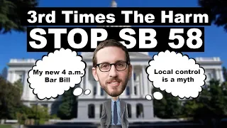 3rd Times The Harm - Stop SB 58