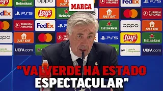 Ancelotti: "Valverde ha estado espectacular" I MARCA