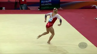 MELNIKOVA Angelina (RUS) - 2018 Artistic Worlds, Doha (QAT) - Qualifications Floor Exercise