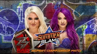 WWE Summerslam 2017: Alexa Bliss vs. Sasha Banks