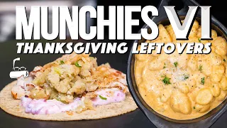 MUNCHIES VI: THANKSGIVING LEFTOVERS EDITION (PUMPKIN PIE BECOMES _____?) | SAM THE COOKING GUY