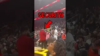 Boosie Confronts Security at NBA Game