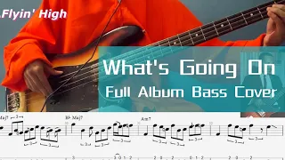 Marvin Gaye - What‘s Going On (Full Album Bass Cover) A-side James Jamerson