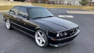 For Sale 1993 BMW M5 E34 S38B36 US Walk around