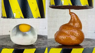 TOP 100 ITEMS UNDER HYDRAULIC PRESS *Compilation*