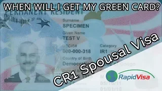 When Will a CR1 Visa Recipient Receive Their Green Card?