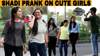 MUJHSE SHADI KAR LO  PRANK ON CUTE GIRLS | Comment-Trolling#-2 | Moin khan | Prank in india