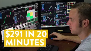 [LIVE] Day Trading | How I Made $291 in 20 Minutes