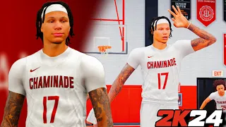 6'8 SENIOR IS A PURE SHARPSHOOTER|| HIGH SCHOOL HOOPS 2K24|| FINDLAY EP 19