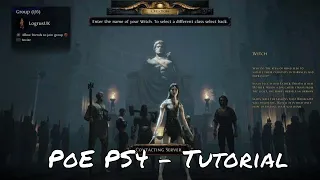 Path of Exile PS4 - Tutorial