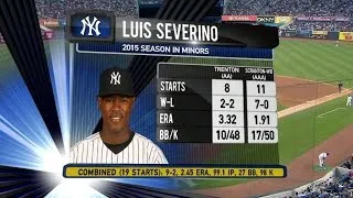 BOS@NYY: Yankees booth discusses Severino's big debut