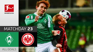 Josh Sargent Ends Frankfurt's Streak | SV Werder Bremen - Eintracht Frankfurt | 2-1 | All Goals