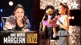 Ana-Maria Mărgean | I Put a Spell on You vs Ventriloquism GOLDEN BUZZER ✨ Romania`s Got Talent 2021