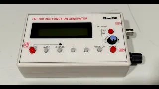 SeeSii FG-100 DDS Function Generator - Troubleshooting and Overview