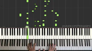 Radiohead -Lucky Piano Cover (Synthesia)
