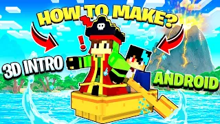 Create Your Own Minecraft 3d Animation In Android  Minecraft Animation