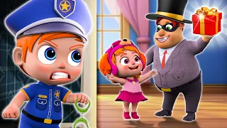 Smart Baby Police Vs Thief 👮✨🧛 | Go Away, Bad Guys! | and More Nursery Rhymes & Kids Song