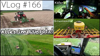 FarmVLOG#166: Voller Einsatz - Messerwalzen Striegeln uvm. Alles muss vorm Regen fertig