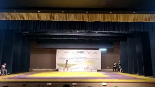 Indian  aerobic gymnastic individual man. 2nd fityouth national championships