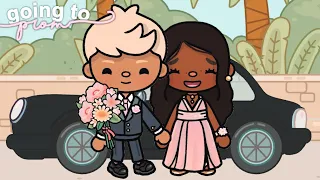 going to prom WITH MY CRUSH 🥂 (EP.9) | *with voice* | Toca Life World Roleplay