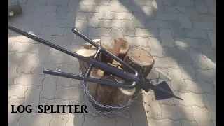 DIY - Hand Operated Log Splitter Build