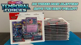 FIRE!!! Are TEMPORAL FORCES 3 Pack Blisters THE BEST PRODUCT from this NEW Pokemon Set?!