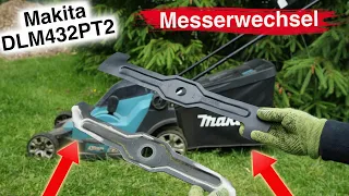 Makita Rasenmäher DLM432PT2  Messer wechsel // Zeit für ein neues