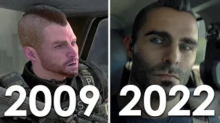 SOAP'S EVOLUTION (Voice/Model/Scene Comparison) - Call of Duty: Modern Warfare 2 (2009 vs 2022)