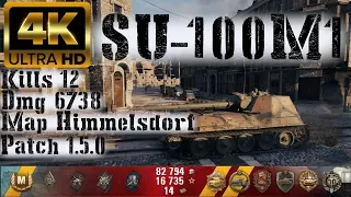 World of Tanks SU-100M1 - 12 Kills 6.7K Damage - 1 vs 5