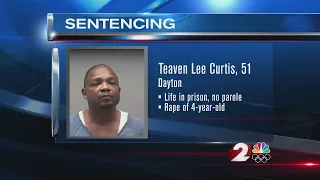 Dayton man sentenced to life in prison   for child rape