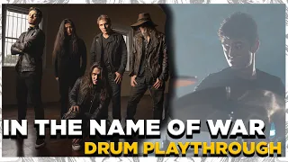 Bruno Valverde - In The Name Of War - WHOM GODS DESTROY - DRUM PLAYTHROUGH