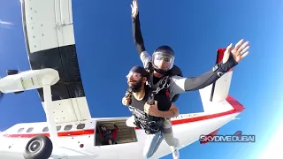 SKY DIVE DUBAI - TANDEM JUMP - FIRST TIME EXPERIENCE - DJ PULSE TORONTO