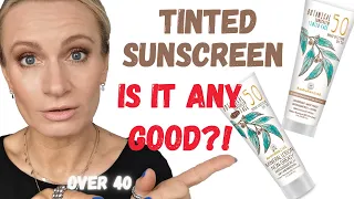 Tinted SPF 50 sunscreen | Review Australian Gold Botanical Original and Medium to Tan BB Cream