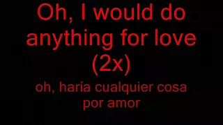 Meat Loaf - I'D do anything for love English- Español