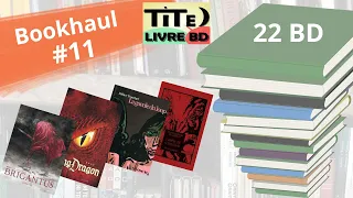 Bookhaul BD (avril) #11 - combien de nouvelles entrées dans ma biblio......? 😳