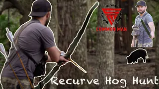 Recurve Hog hunt!! Spot and Stalk. Awesome Hog hunt! Must see!!