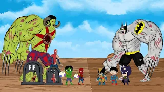 WHAT IF POOR HULK, SPIDER MAN vs RICH SUPERMAN, BATMAN, WEREWOLF: Who Will Win - FUNNY [2024]